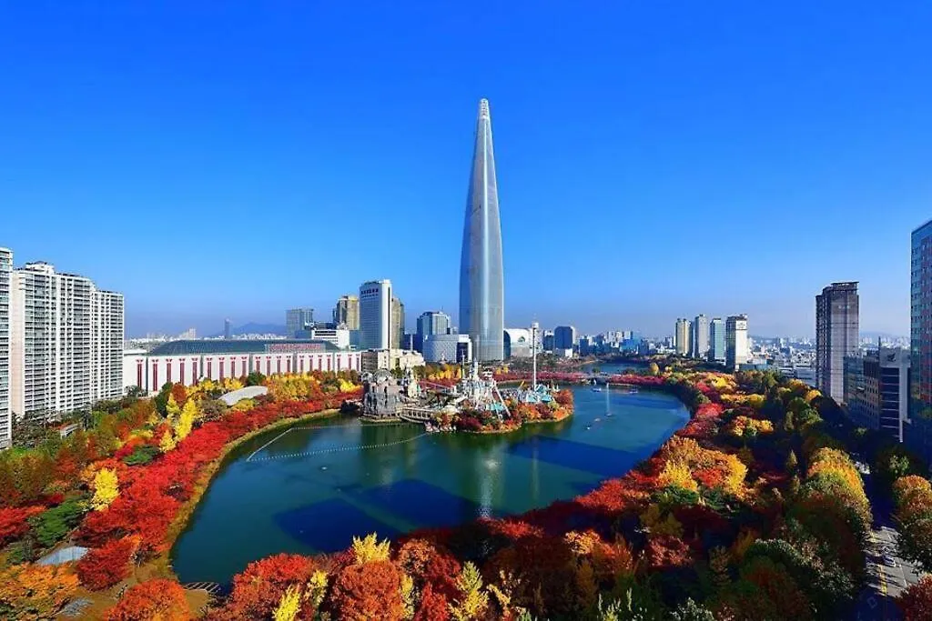 Stay In Memory #Lotteworld #Seokchon Lake #Gangnam #Jamsil Séoul Villa